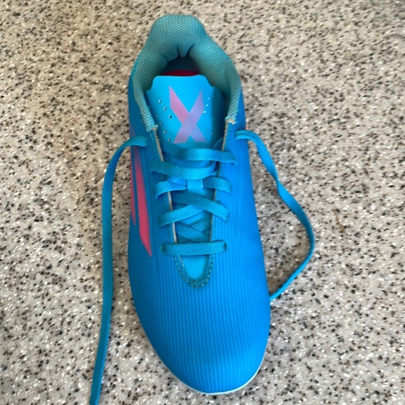 Blue speed flow 4 Addidas soccer cleats. Size 5 US - Picture 1 of 5